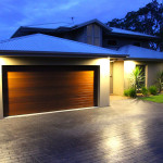 Perimeter feature LED lighting job by electrician sutherland shire